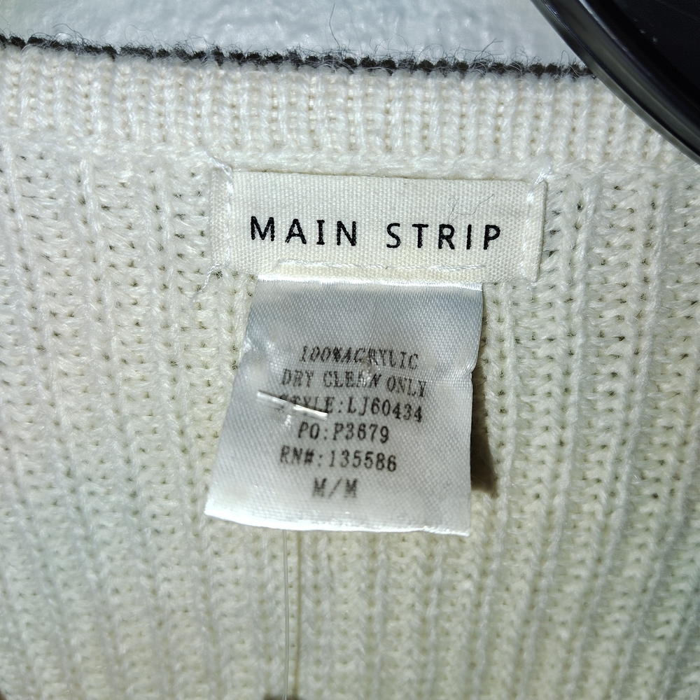 Main Strip Multicolor Striped Cardigan - Picture 2 of 3